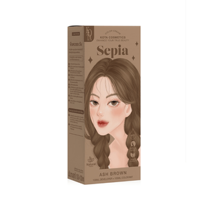 Kota Cosmetics Hair Color Cream Sepia - Ash Brown